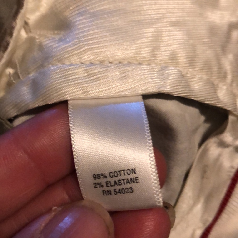 Banana Republic NET leopard pants Sz 6 - Picture 5 of 6